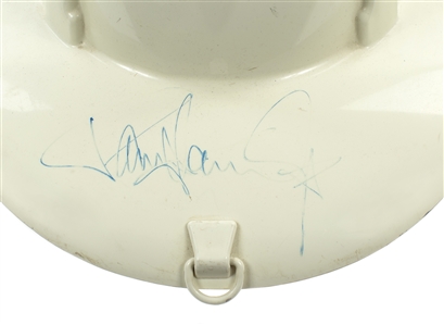 KISS 1978 - 1980 Paul Stanley Autographed & Stage Used White Fireman's Helmet w COA