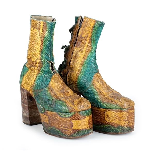 KISS 1978 Paul Stanley & Gene Simmons Owned & Worn Boots