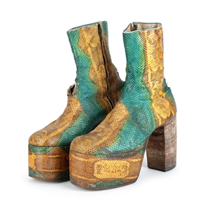 KISS 1978 Paul Stanley & Gene Simmons Owned & Worn Boots