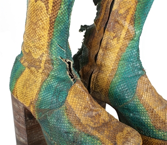 KISS 1978 Paul Stanley & Gene Simmons Owned & Worn Boots