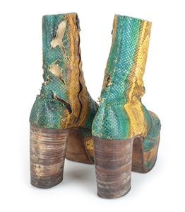 KISS 1978 Paul Stanley & Gene Simmons Owned & Worn Boots