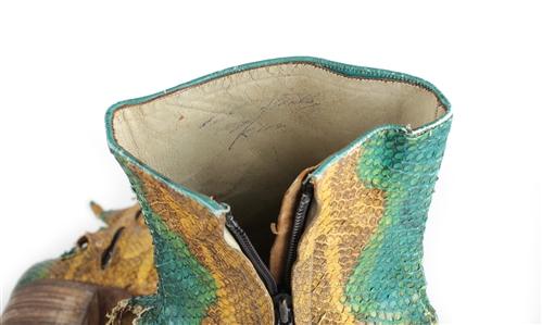 KISS 1978 Paul Stanley & Gene Simmons Owned & Worn Boots