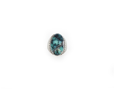 Elvis Presley 1977 Owned & Worn Turquoise & Silver Ring w/ Provenance