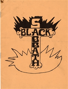 Black Sabbath 1977 Technical Ecstasy British Concert Program