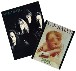 Van Halen 1984 - 1988 Lot of Two Tour Programs
