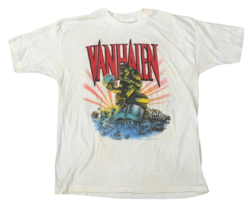 Van Halen 1988 Summer Tour Concert Shirt w/COA