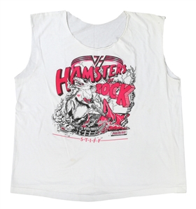 Van Halen 1988 Ultra-Rare Legendary Hamsters of Rock Spoof Shirt w/COA