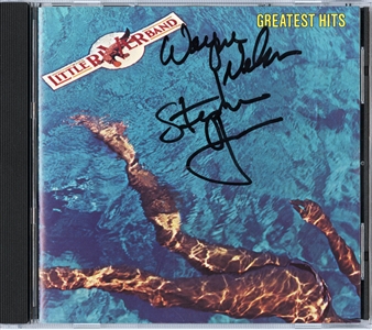 Little River Band 1982 Greatest Hits Twice Autographed CD & Cover by Wayne Nelson & Stephen Housden
