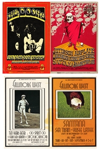 Bill Graham 1969-1970 Postcard & Handbill Lot