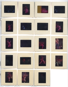 Led Zeppelin 1970s Lot of 19 Color Positive Slides