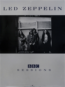 Led Zeppelin 1997 BBC Sessions USA Promotional Poster