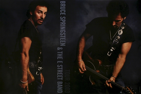 Bruce Springsteen 2003 Official Tour Poster