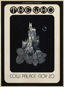 The Who 1973 Cow Palace San Francisco Concert Poster