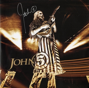 John5 2020 Autographed Live Invasion Album Limted Edition Blue Vinyl