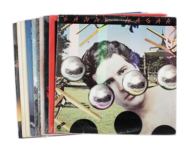 Sammy Hagar 1977-1987 Autographed Lot of 10 LPs w/COA