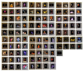 Van Halen 1984 Lot of 109 Live Color Slides With Transfer Rights