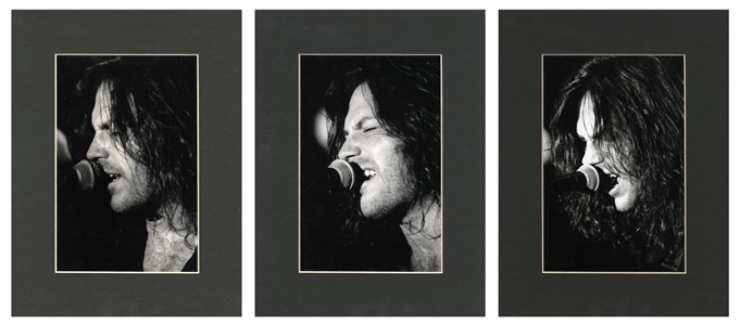 Winger 1988-1989 Lot of 3 Intimate Black & White Matted Photos