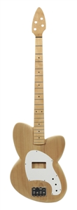 Mark Stone 1980s-2000s Unfinished Bass Guitar With White Pickguard With Original Template With COA