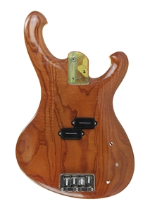 Mark Stone 1980s-2000s Unfinished Custom Bass Guitar Body With White Binding With COA