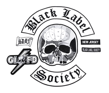 Black Label Society Embroidered 7 Piece Patch Assortment