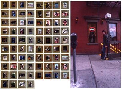 Lou Reed 1982 NYC 76 Color Slides Photo Session With Transfer Rights