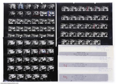 Isaac Hayes 1987 Dr. Ruth TV Show New York Original Negatives & Contact Sheets