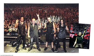 Disturbed 2000s Lot of Two Concert Photos by Chad Lee