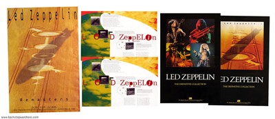 Led Zeppelin 1990 - 1993 Lot of 4 Box Set Promotional Posters