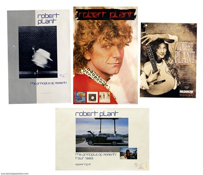 Robert Plant 1983 - 1994 Lot of 4 Promotional Posters