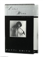 Patti Smith 1994 Early Work 1970 - 1979 Signed & Numbered Limited Edition Book