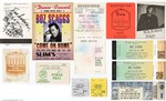 Boz Scaggs 1977 - 2015 Concert Tickets, Handbill, Backstage Passes & Signed Items Lot w / COA