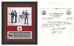 The Beatles 1963 Collectible Limited Edition Remnant Piece of George Harrison Suit