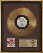 .38 Special 1980 Wild-Eyed Southern Boys RIAA Gold Record Award Presented To Bob Ludwig w/ COA