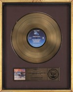 .38 Special 1982 Special Forces RIAA Gold Record Award Presented To Bob Ludwig w/ COA 