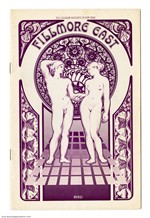 Jefferson Airplane 1970 Fillmore East Concert Program