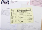 Sons of Stiff Tour 1980 Lyon, France Promoter File, Contracts, Tickets, Concert Poster