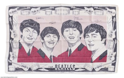 The Beatles 1964 Ulster Ireland Tea Towel