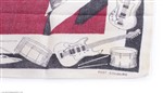 The Beatles 1964 Ulster Ireland Tea Towel