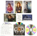 Dokken, Jeff Pilson Advance CD, Cassette & Photo Lot