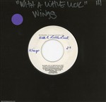 Wings 1978 With A Little Luck U.S. 7-inch Test Pressing 