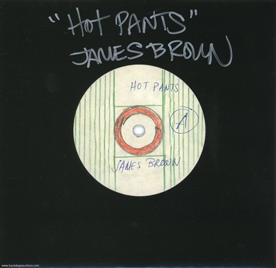James Brown 1971 Hot Pants (Part 1) Greece 7-inch Test Pressing