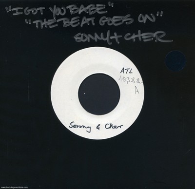 Sonny & Cher 1967 I Got You Babe Germany 7-inch Test Pressing 