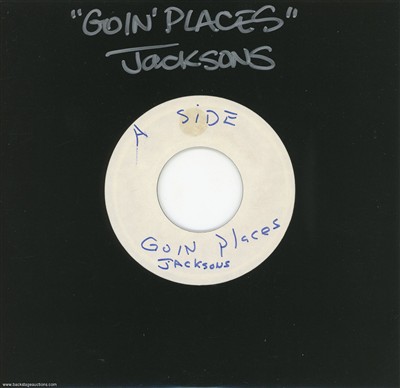 The Jacksons 1977 Goin Places U.S. 7-inch Test Pressing