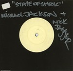 The Jacksons & Mick Jagger 1984 State Of Shock U.K. 7-inch Test Pressing