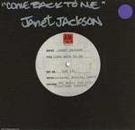 Janet Jackson 1990 Come Back To Me U.K. 7-inch Test Pressing