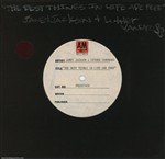 Janet Jackson 1992 Best Things In Life Are Free U.K. 7-inch Test Pressing 