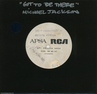 Michael Jackson 1971 Got To Be There Italy 7-inch Test Pressing 