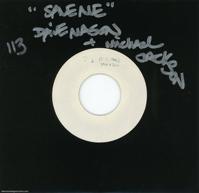 Michael Jackson & Dave Mason 1980 Save Me 7-inch Test Pressing