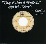 Elton John 1974 Funeral For A Friend France 7-inch Test Pressing