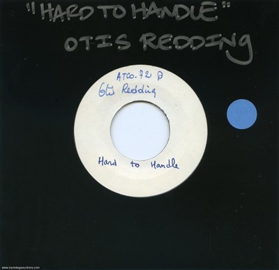 Otis Redding 1968 Hard To Handle France 7-inch Test Pressing